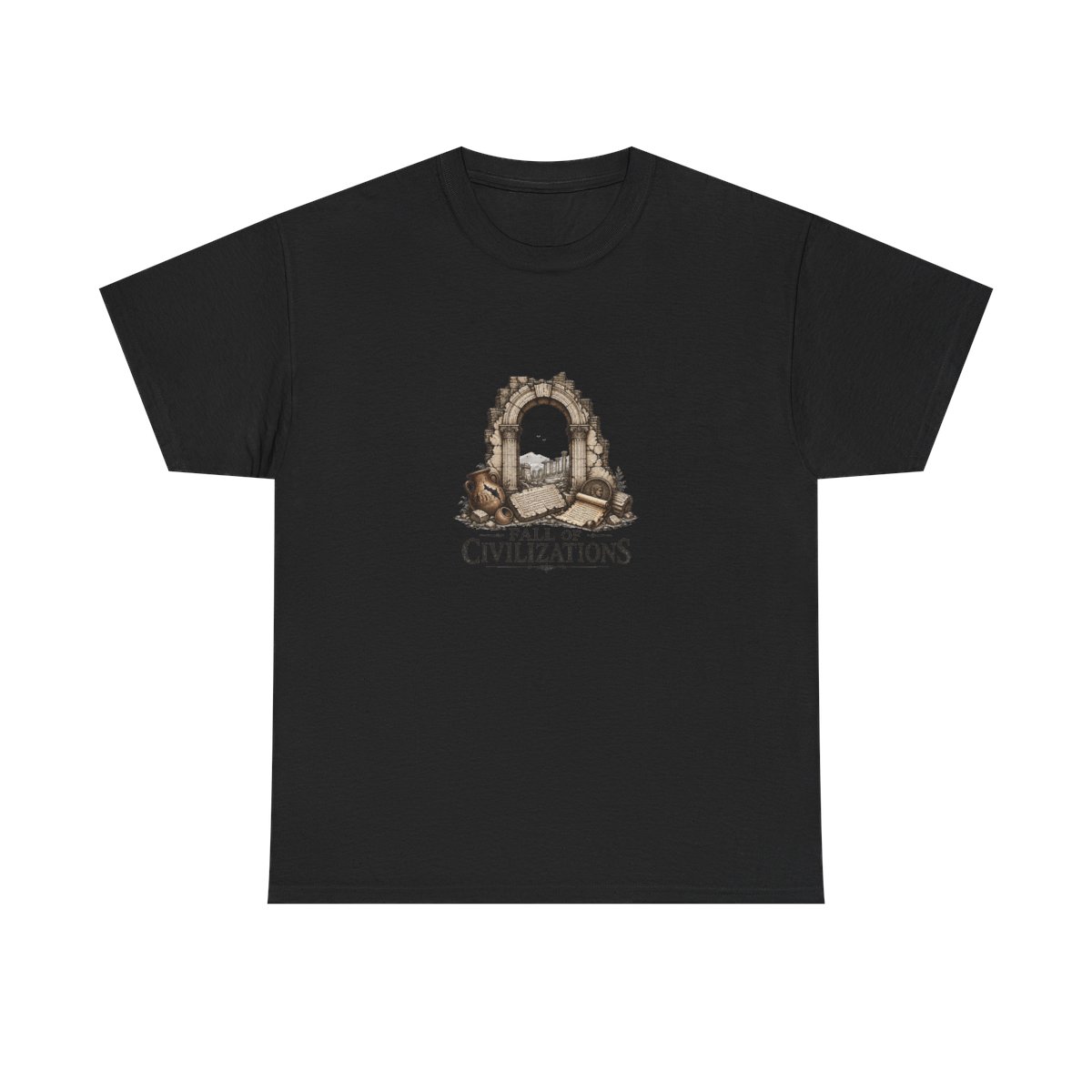 Fall of Civilizations "Fall of Civilizations" Unisex Tee - alternate angle 3, merchandise